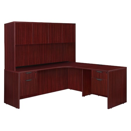 Regency Legacy Corner Credenzas, 59 D X 65 H, 71 W X Wood, Mahogany LLDCR7124HMH